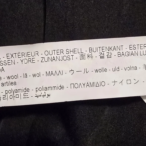 ZARA WOMEN’S STUDIO PLAID CHECK DOUBLE BREASTED 100% WOOL COAT GRAY - Picture 8 of 12